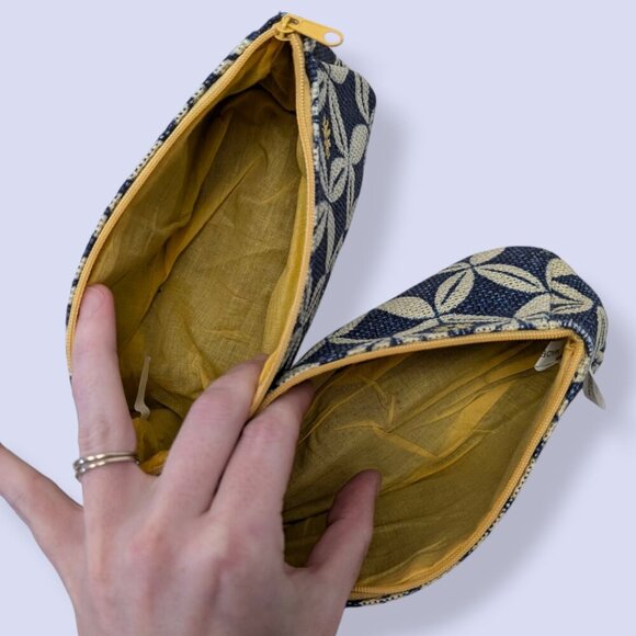 Pair of Blue & White Zipper Cases - Picture 7 of 7